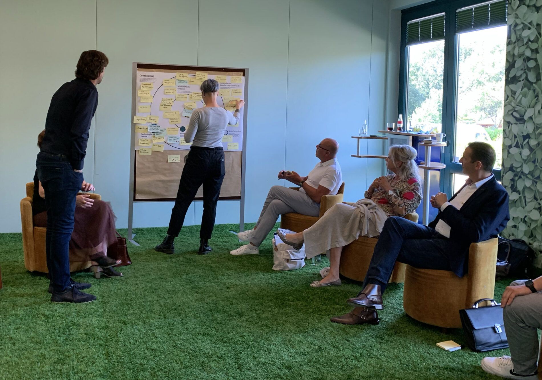 Ideas Sprint vor Ort beim Kunden