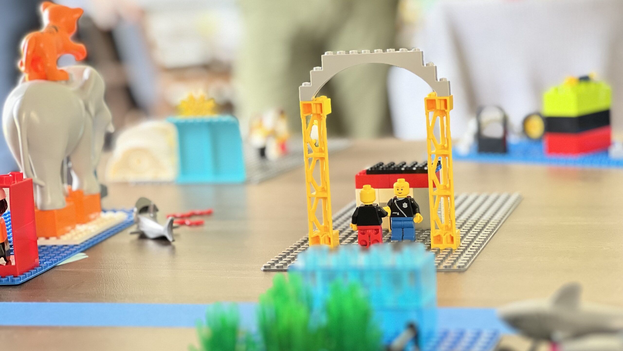 Zukunftsstrategie mit LEGO SERIOUS PLAY Besipielbild