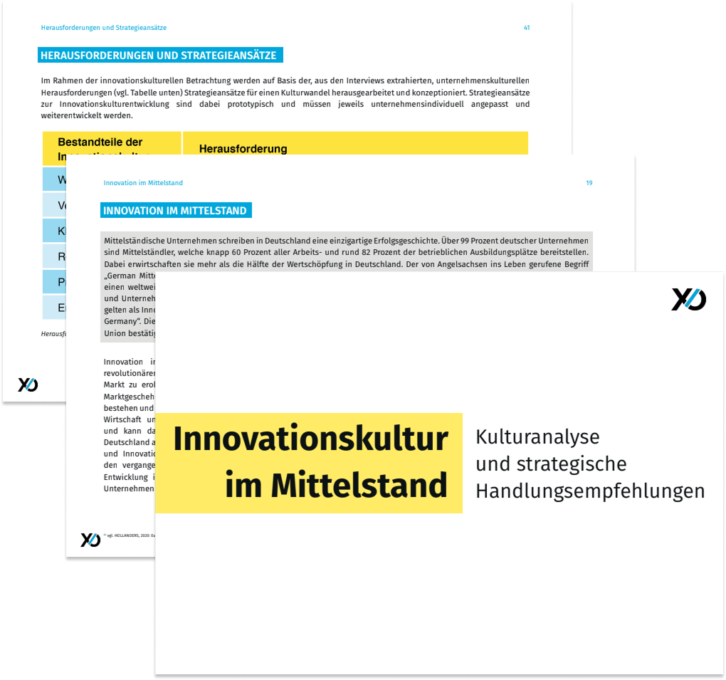 Vorschau einzelner Seiten aus dem Whitepaper Innovationskultur in Mittelstand